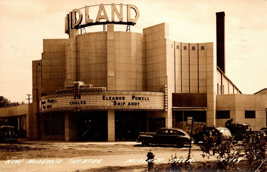 Midland Theatre - Vintage Postcard (newer photo)